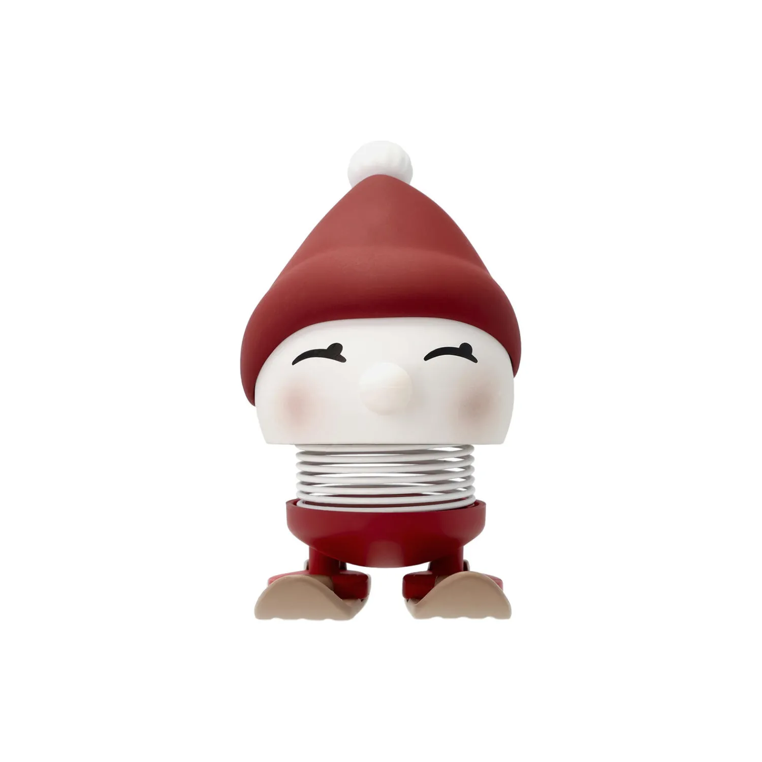Hoptimist Figurer & Glaskunst-Skiing Bimble S, berry