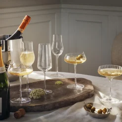 Georg Jensen Glas-Sky champagnefløjte 6 stk.