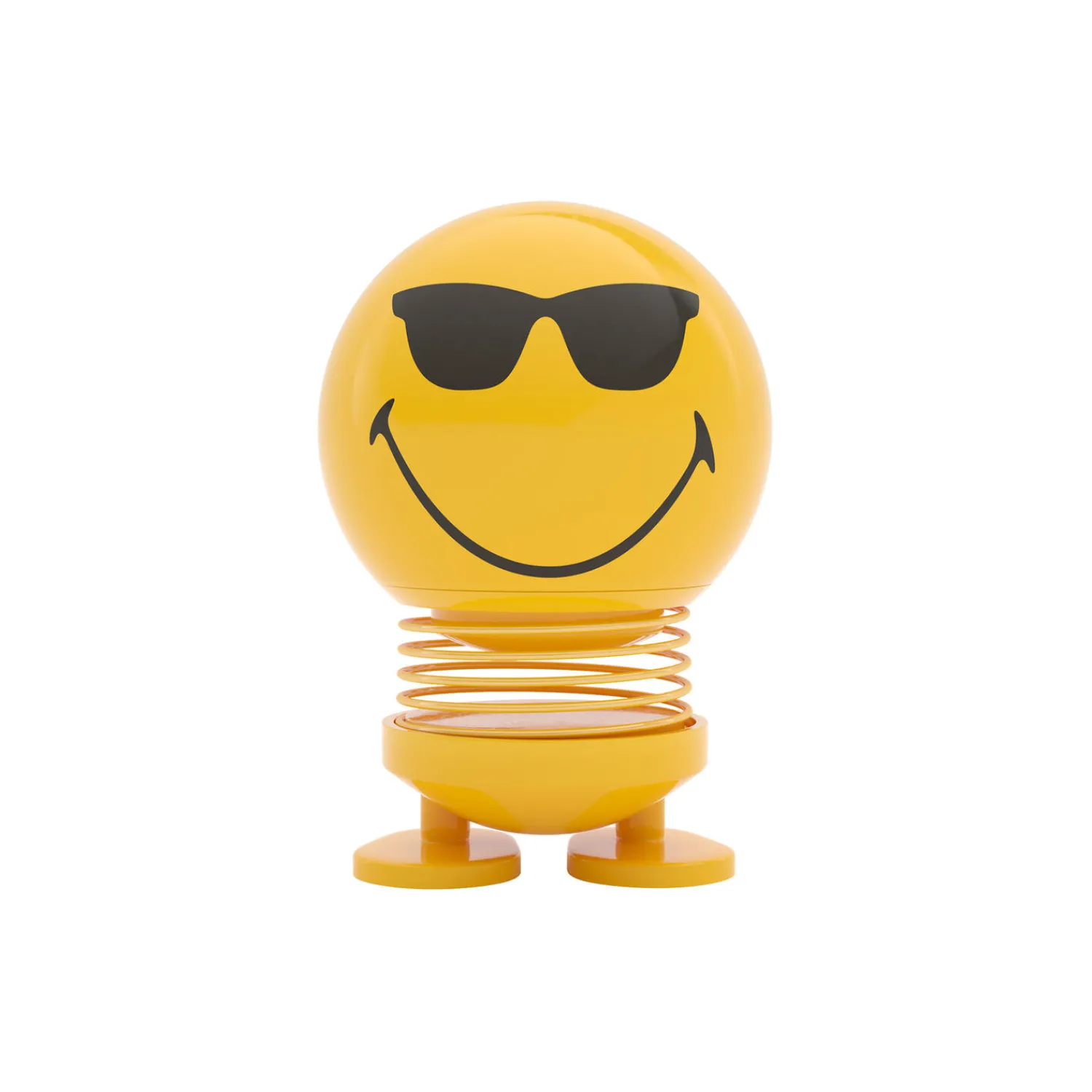 Hoptimist Figurer & Glaskunst-Smiley Cool, yellow