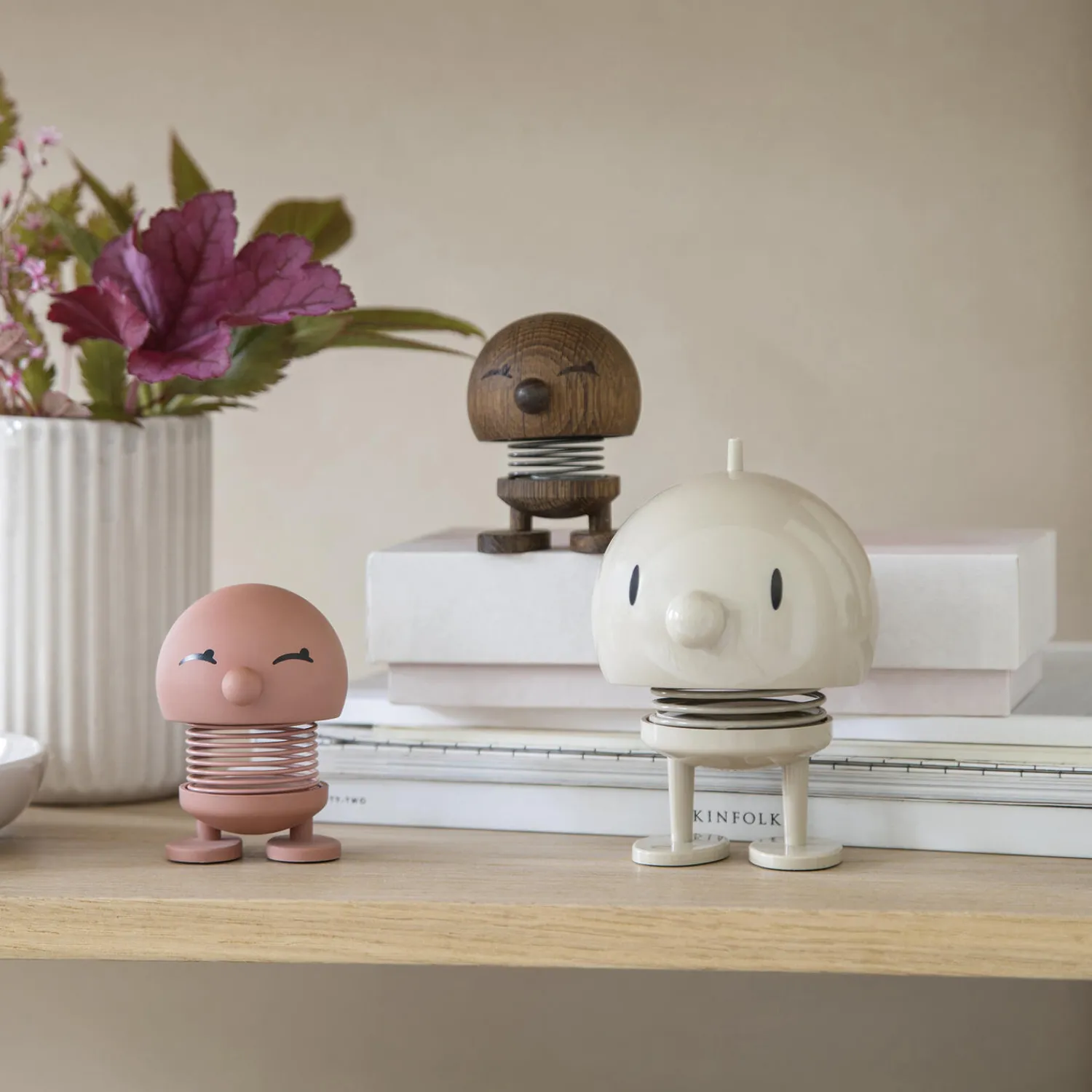 Hoptimist Figurer & Glaskunst-Soft Bimble, ruby