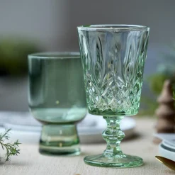 Lyngby Glas Glas * Sorrento vandglas 4 stk., grøn