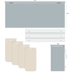 DesignLife Affaldssortering * SORTED Standard Wide affaldssortering,