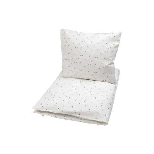 Børn Müsli by Green Cotton Soveudstyr|Sengetøj-SPARKLE junior sengetøj, balsam cream/walnut
