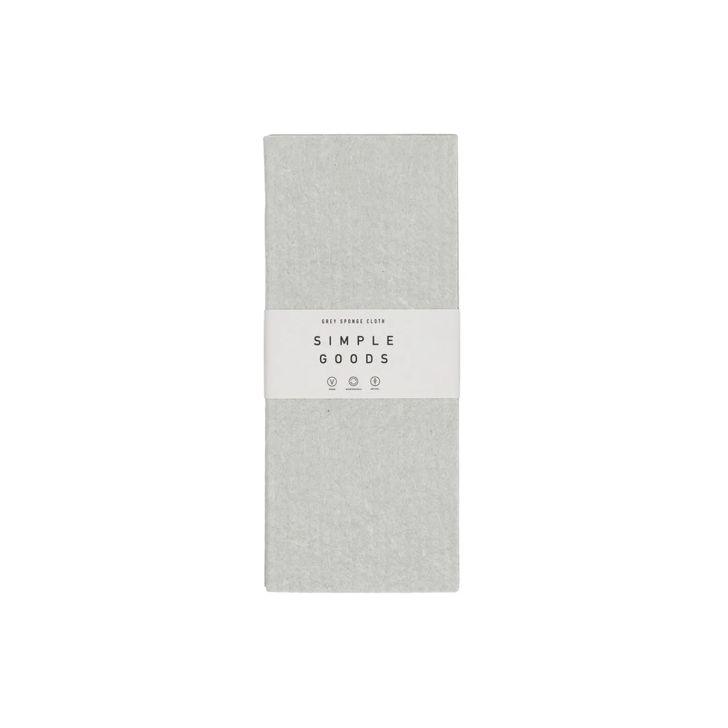 Simple Goods Køkkenudstyr * Sponge Cloth, grey