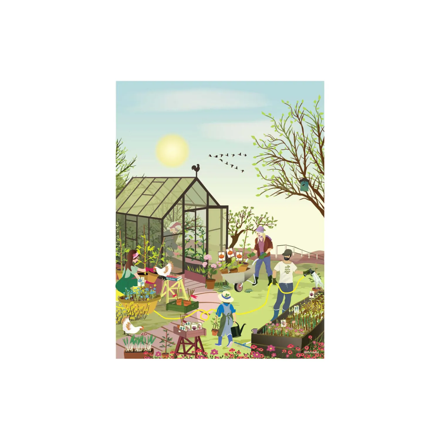 ViSSEVASSE Plakater & Rammer-Spring Feeling plakat