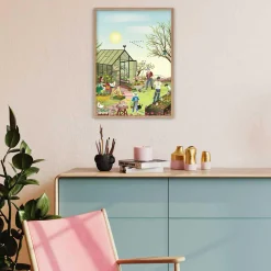 ViSSEVASSE Plakater & Rammer-Spring Feeling plakat