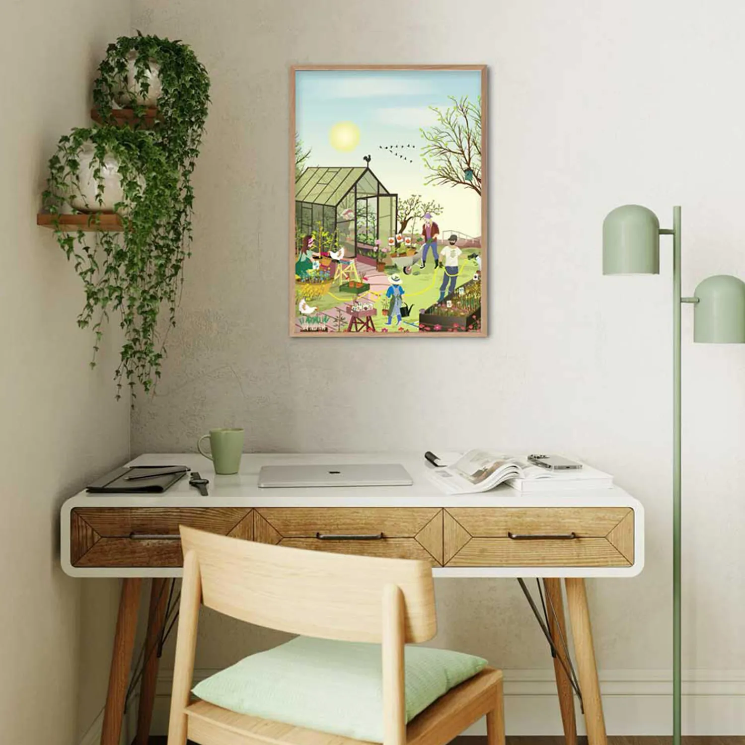 ViSSEVASSE Plakater & Rammer-Spring Feeling plakat