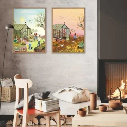 ViSSEVASSE Plakater & Rammer-Spring Feeling plakat