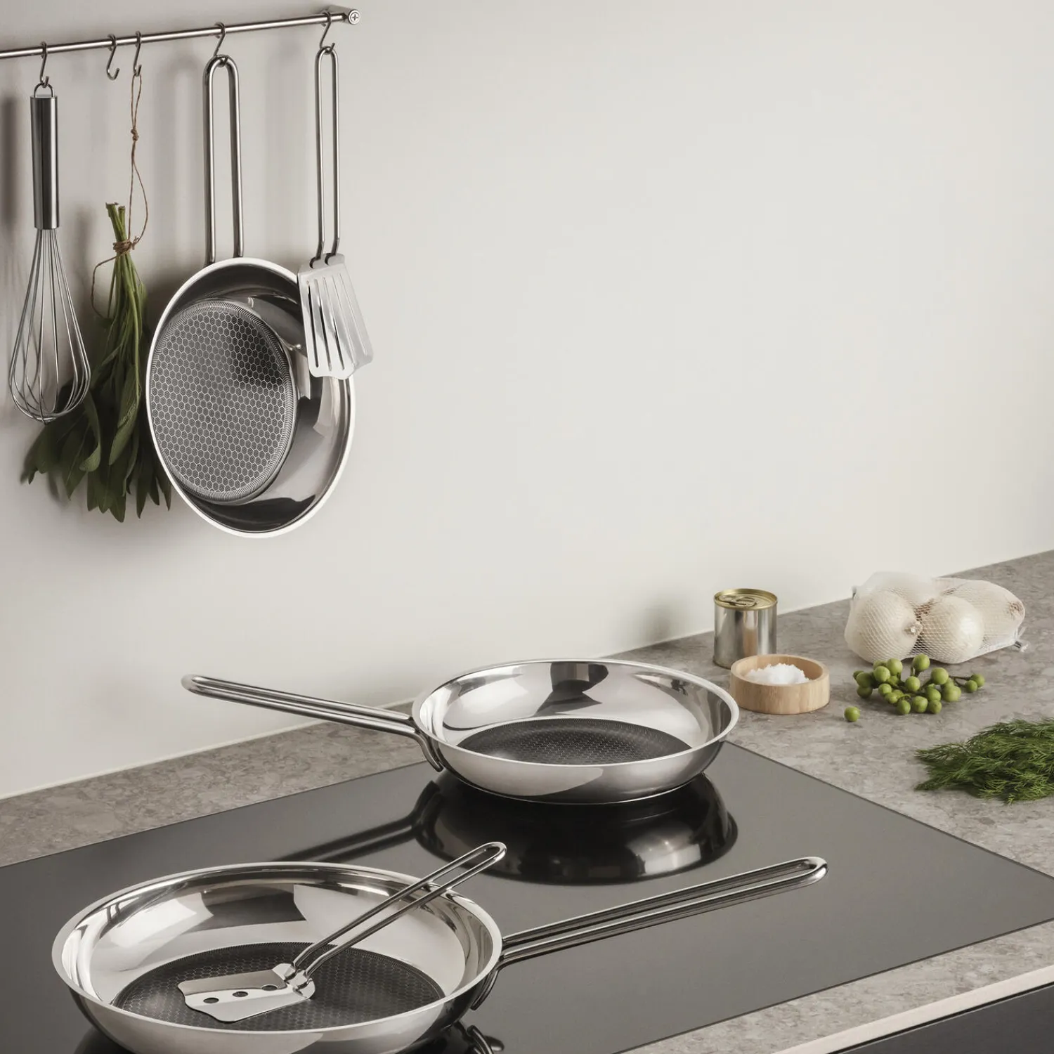 Eva Trio Gryder & Pander * Stainless Steel Stegepande Mosaic 24 cm