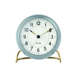 Arne Jacobsen Clocks Ure-Station bordur, grå