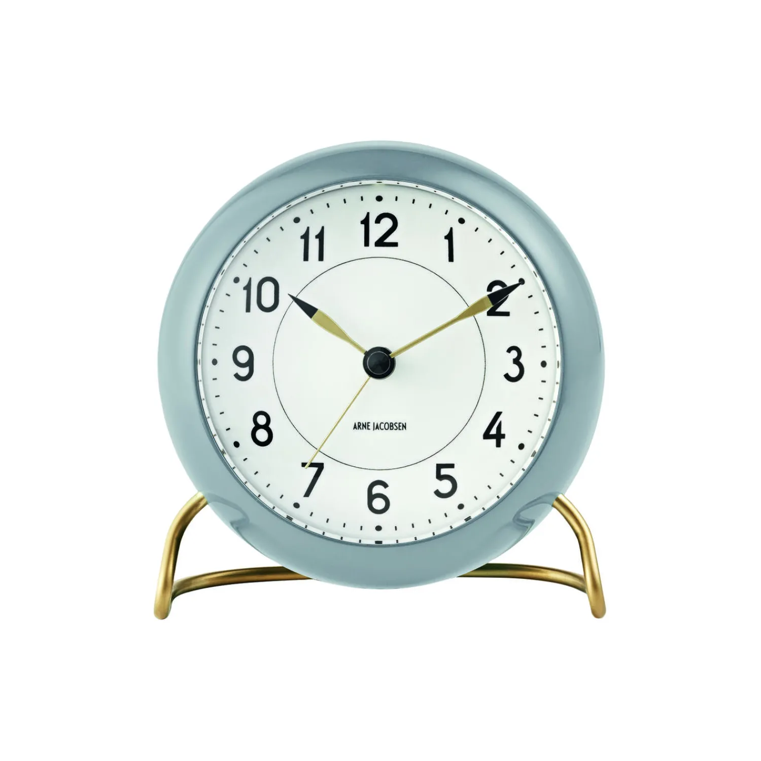 Arne Jacobsen Clocks Ure-Station bordur, grå