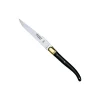 Laguiole Tradition Bestik * Steakkniv, sort horn