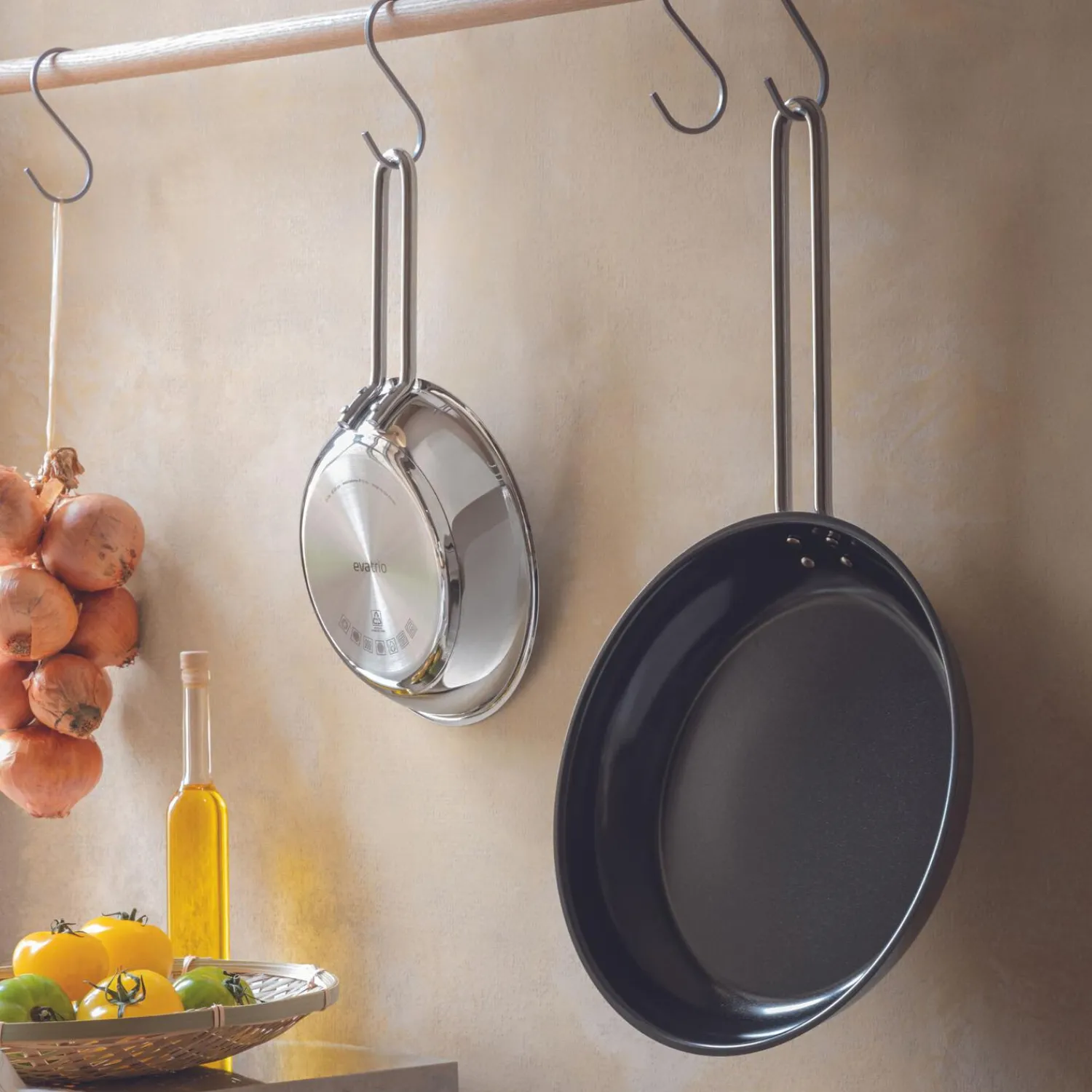 Eva Trio Gryder & Pander * Steel Line stegepande Ø 24 cm
