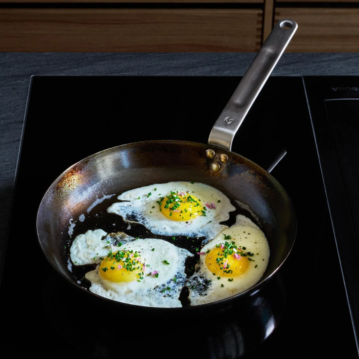 Gastrotools Gryder & Pander-Stegepande carbonstål Ø 28 cm