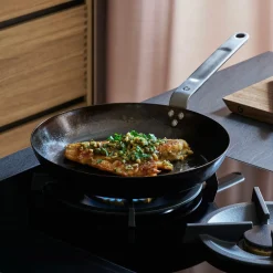 Gastrotools Gryder & Pander * Stegepande carbonstål Ø 24 cm