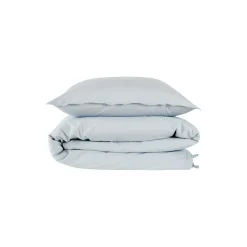 Børn Geismars Væverier Soveudstyr|Sengetøj-Stone Washed babydynebetræk, støvet blå