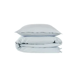 Børn Geismars Væverier Soveudstyr|Sengetøj-Stone Washed baby/juniorpudebetræk, støvet blå