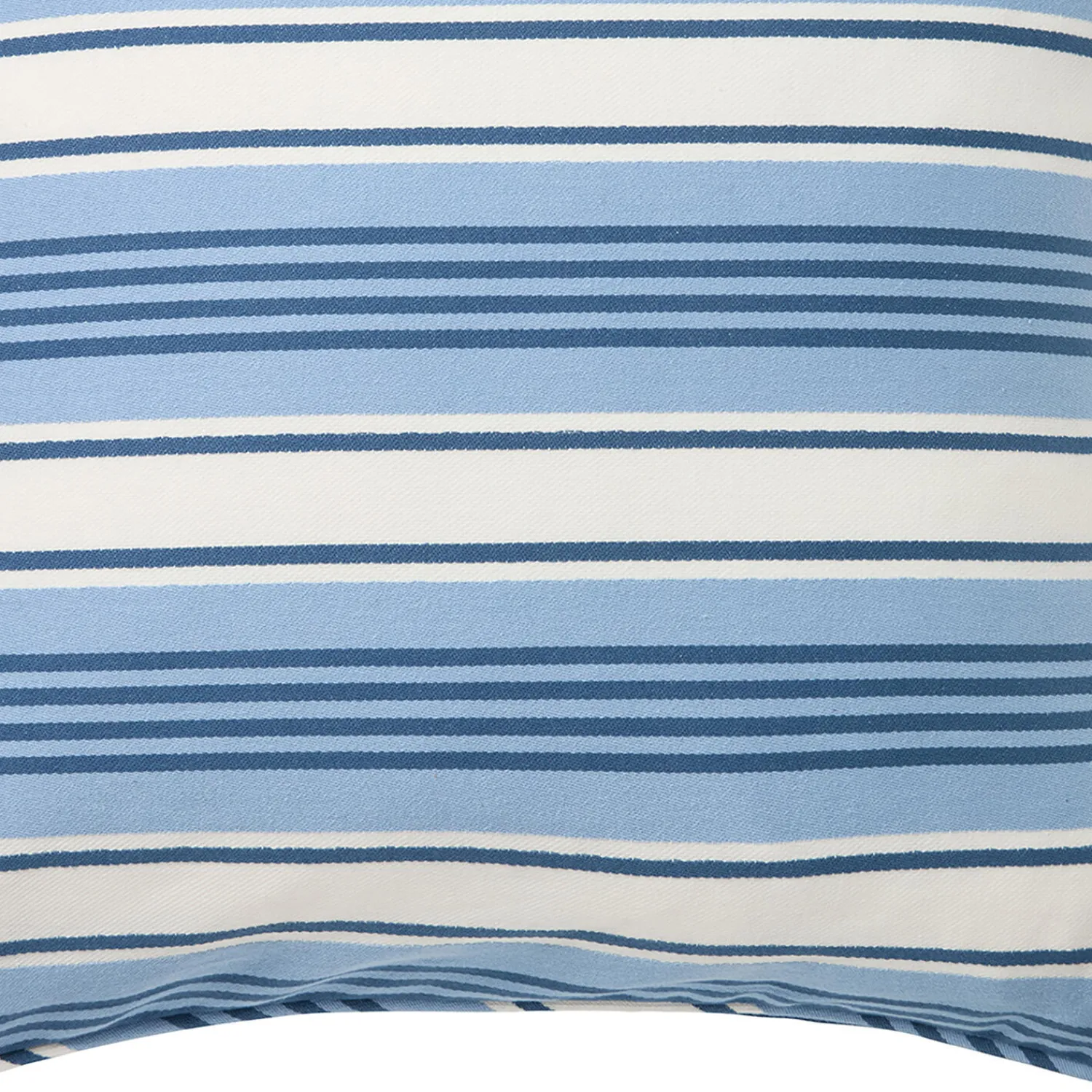 Lexington Pyntepuder & Hynder-Striped Organic Cotton Twill Cushion Cover,