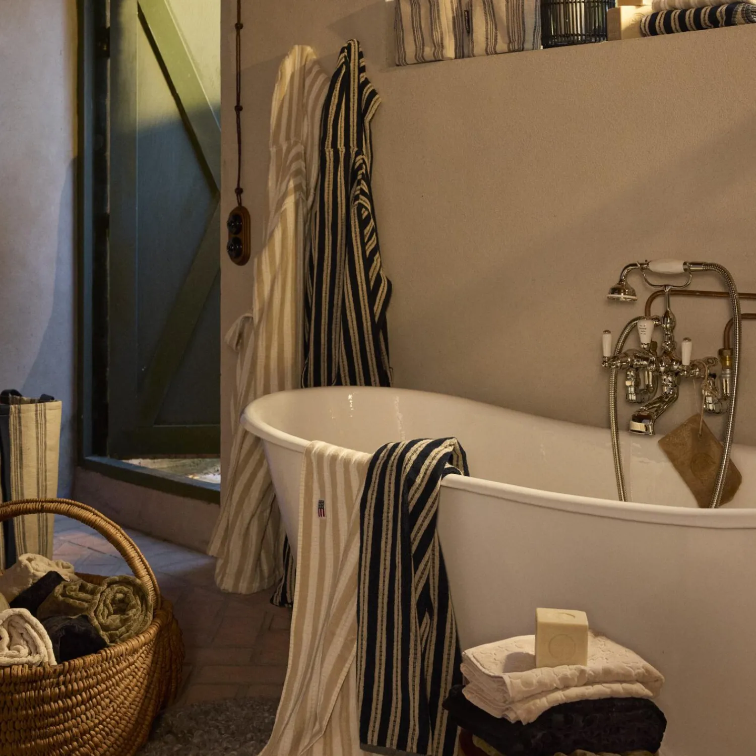 Lexington Håndklæder-Striped Terry Towel,