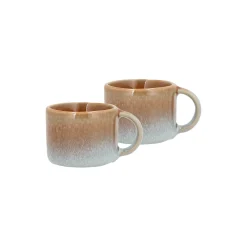 Villa Collection Kopper & Krus * Styles espressokop 2 stk., blå/amber