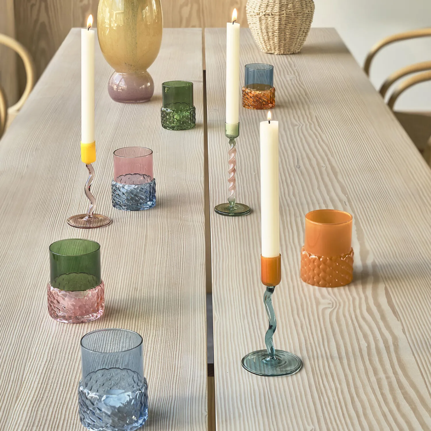 Villa Collection Lysestager-Styles Fyrfadsstage,