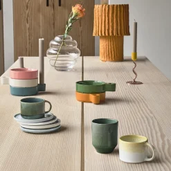 Villa Collection Kopper & Krus * Styles krus med hank 2 stk., gul/creme