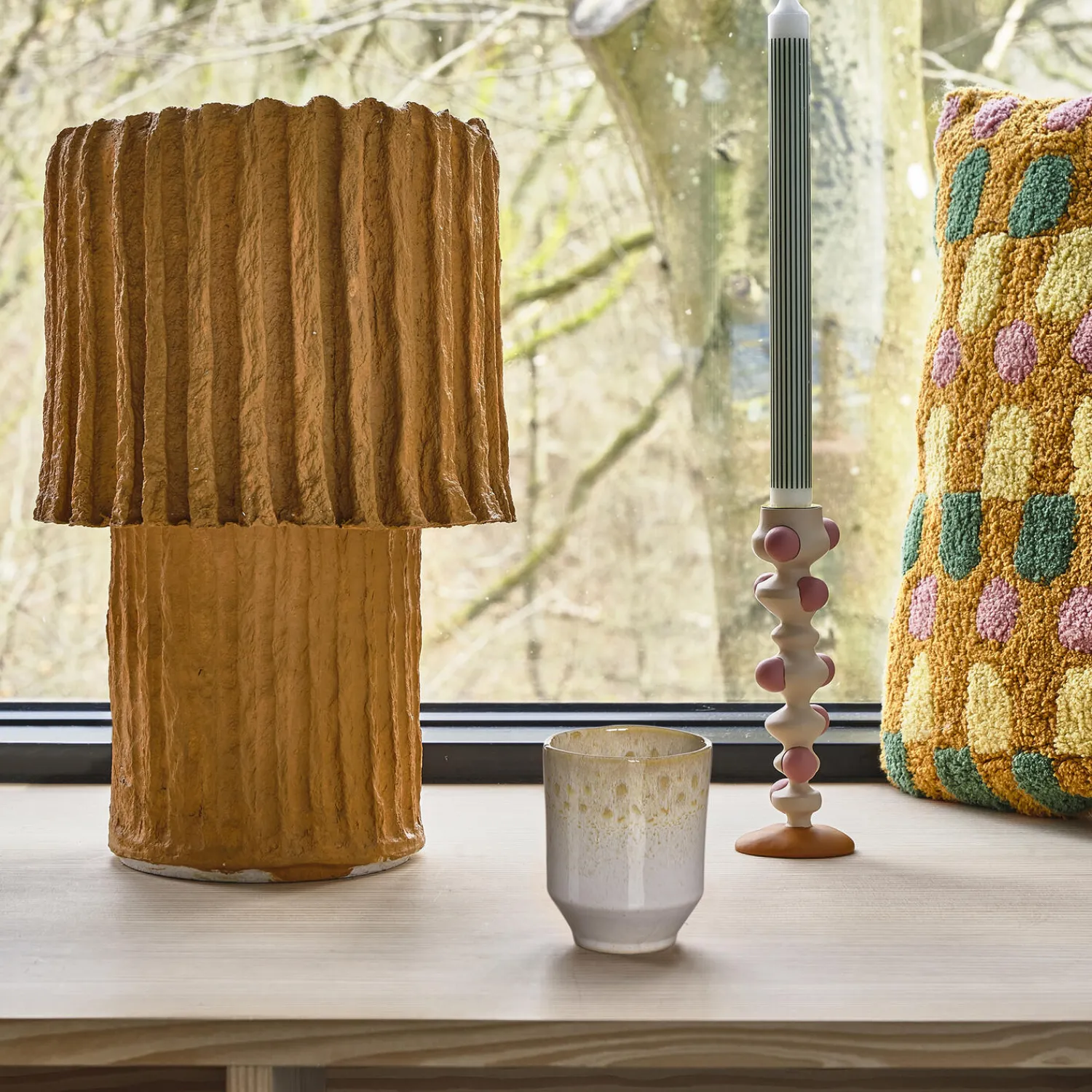 Villa Collection Kopper & Krus-Styles krus 2 stk., gul/creme