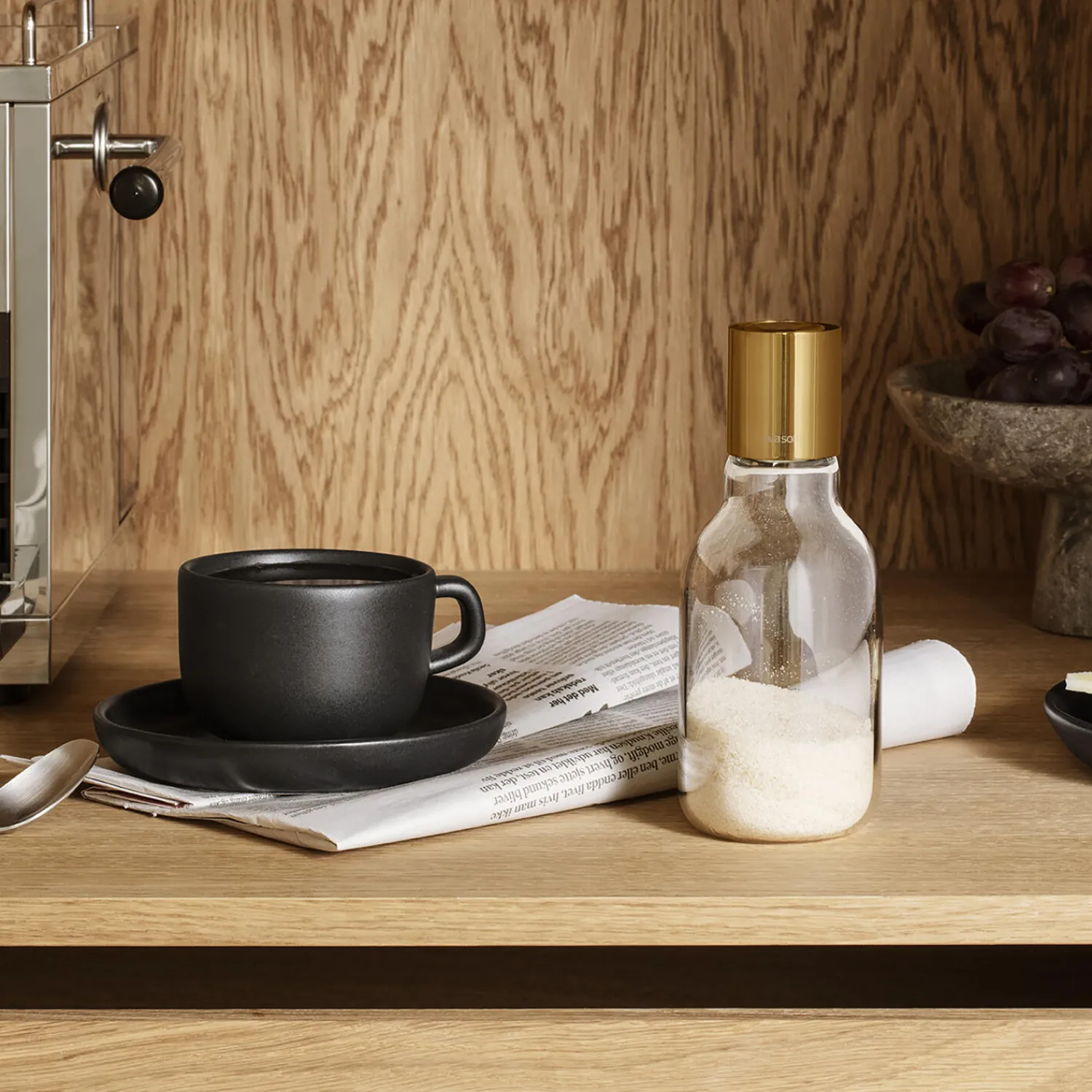 Eva Solo Kaffe- & Teudstyr * Sukkerdispenser, messing