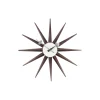Vitra Ure-Sunburst vægur, walnut