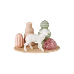 Dottir Nordic Design Vaser-Sweet Stories Lamb Vase, dusty rose