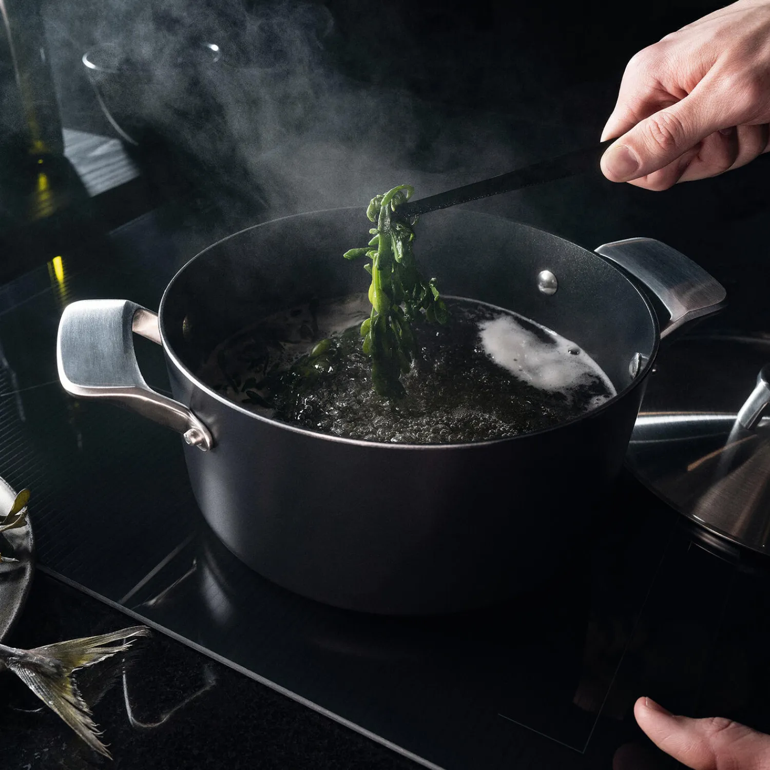 Fiskars Gryder & Pander-Taiten gryde med låg 3,5 L
