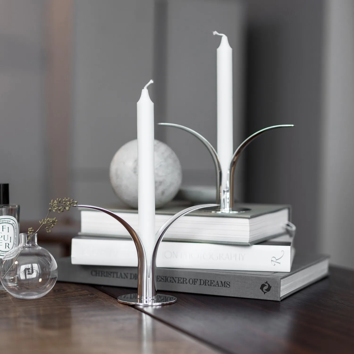 Skultuna Lysestager-The Lily Candlestick