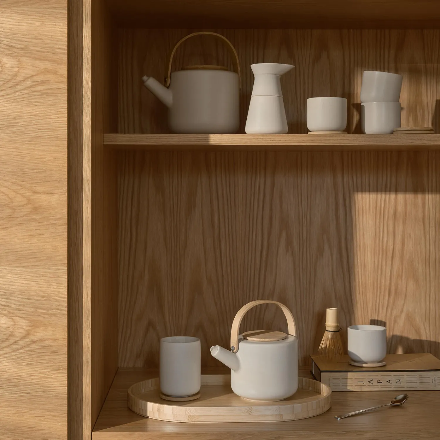 Stelton Bakker & Kurve * Theo serveringsbakke, bamboo