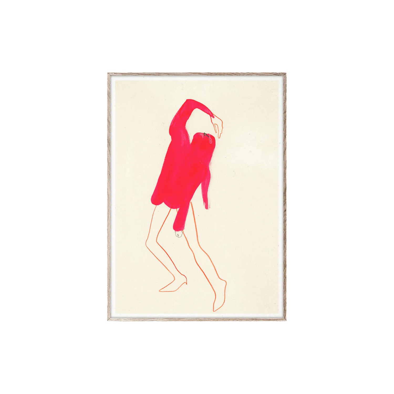 Paper Collective Plakater & Rammer * The Pink Pose plakat