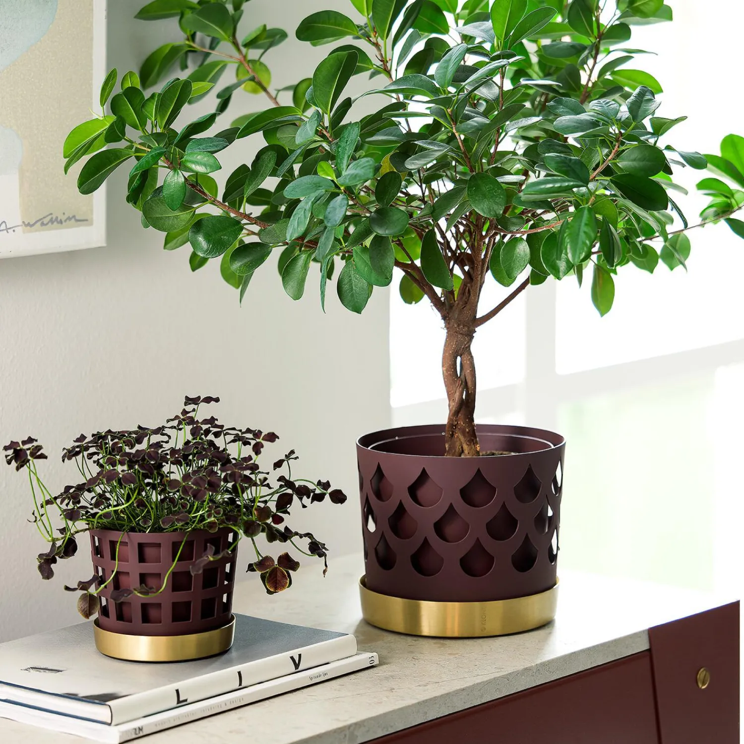 Klong Botanik * Trio Drop Flowerpot Medium