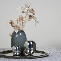 Piet Hein Vaser * TwinBowl Super æg, rustfrit stål