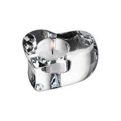 Orrefors Lysestager * Valentino fyrfadsstage