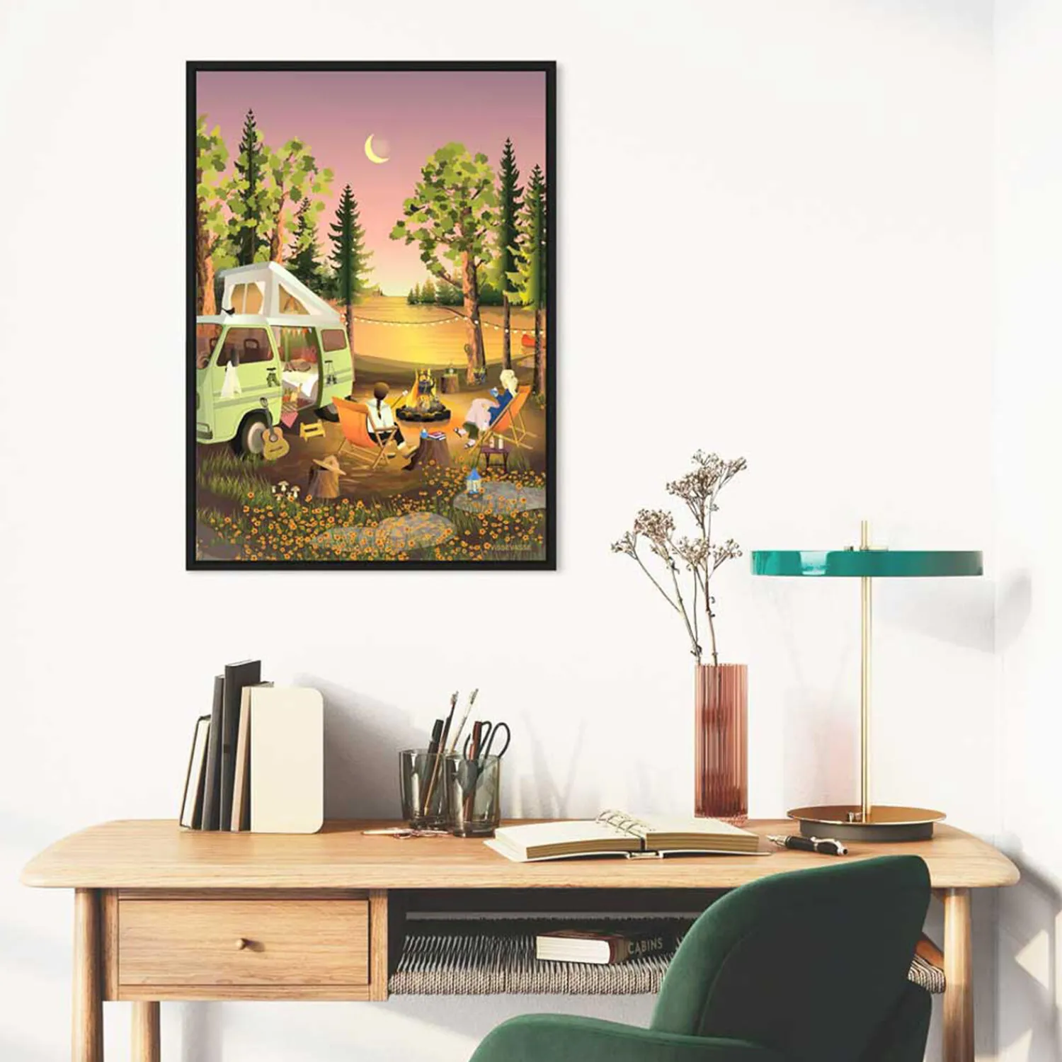 ViSSEVASSE Plakater & Rammer-Van Life plakat