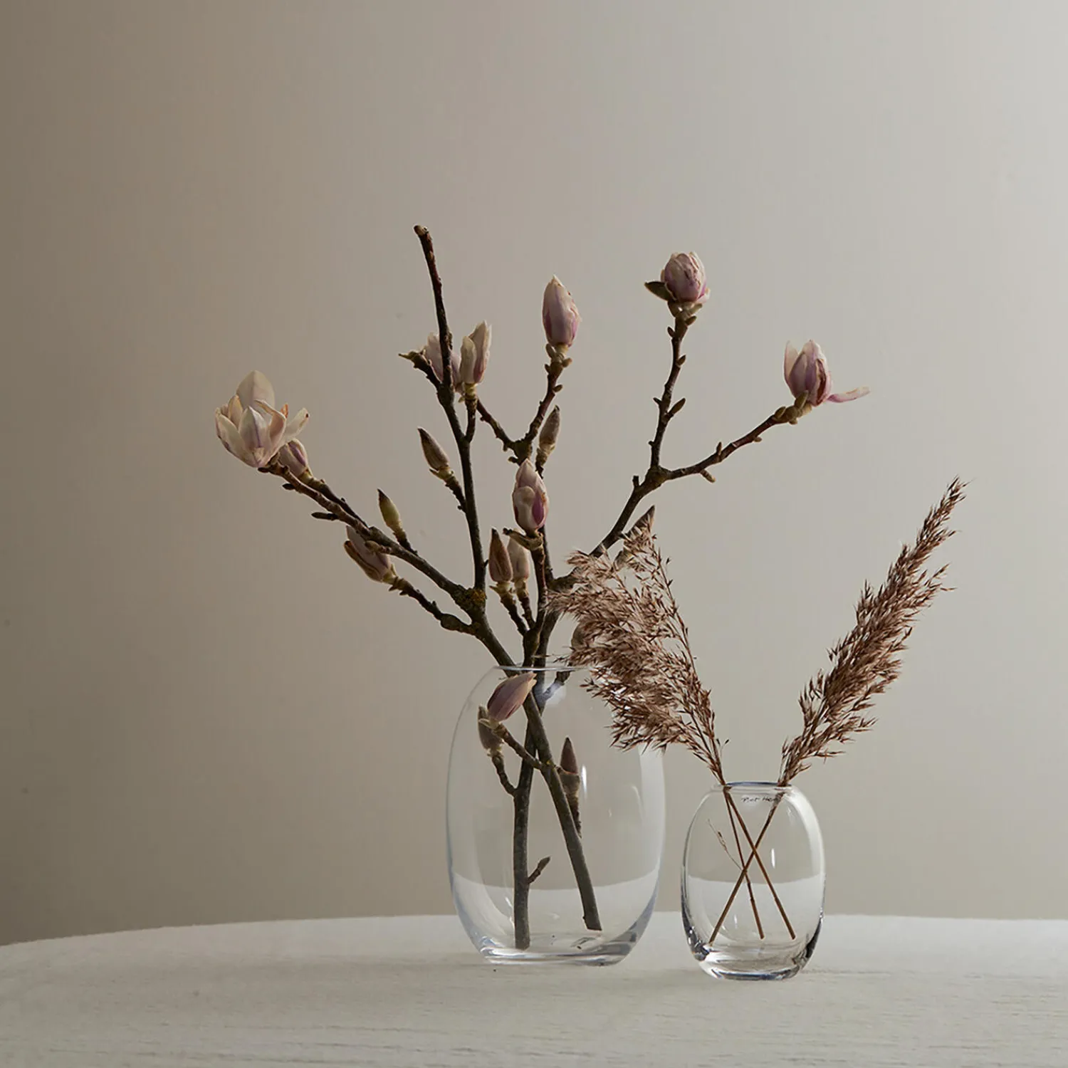 Piet Hein Vaser * Vase glas, klar