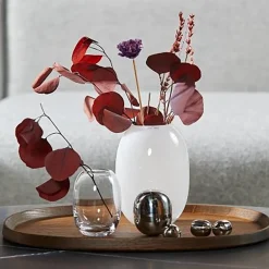 Piet Hein Vaser-Vase glas, opal