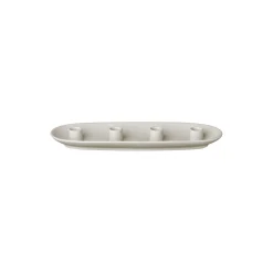Blomus Lysestager * VELA Candle Holder Shap oval, moonbeam