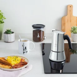 Bialetti Kaffe- & Teudstyr * Venus espressokande 6 kopper, sølv