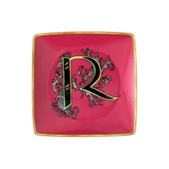 Rosenthal x Versace Skåle, Bakker & Fade-Vesace Alphabet Dish