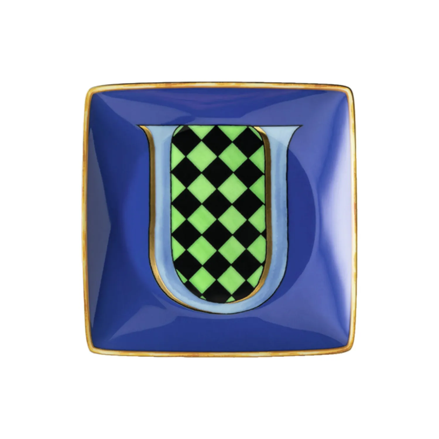 Rosenthal x Versace Skåle, Bakker & Fade-Versace Alphabet Dish