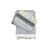 Klippan Yllefabrik Plaider * Vilhelm plaid, grey