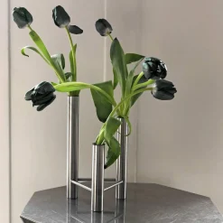 Kay Bojesen Lysestager * VISTA lysestage/vase, poleret