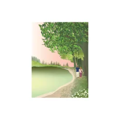 ViSSEVASSE Plakater & Rammer-WALKING TOGETHER plakat