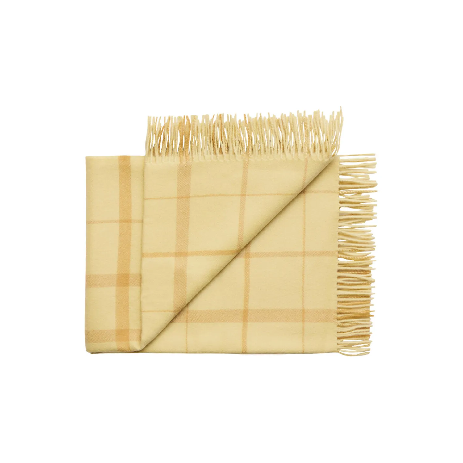 Silkeborg Uldspinderi Plaider-Warp and Weft plaid, 02101 balance - chamomile/mustard