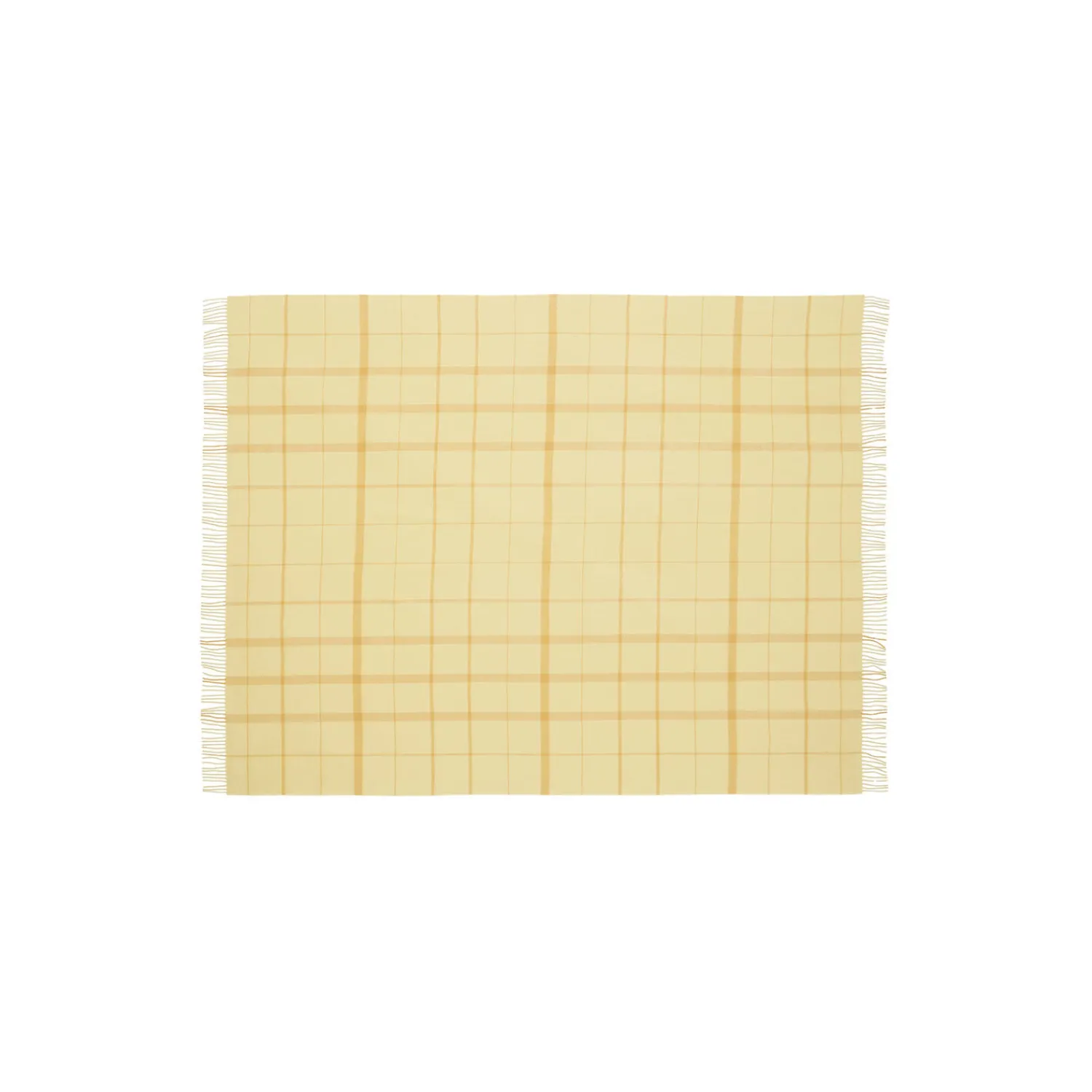 Silkeborg Uldspinderi Plaider-Warp and Weft plaid, 02101 balance - chamomile/mustard