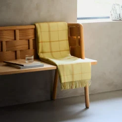 Silkeborg Uldspinderi Plaider-Warp and Weft plaid, 02101 balance - chamomile/mustard